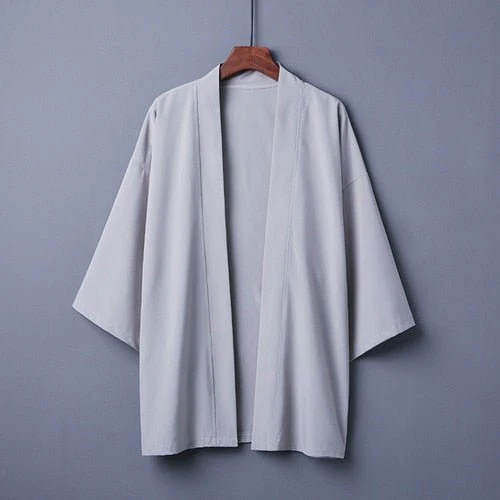 Veste Kimono Uni - Image 14