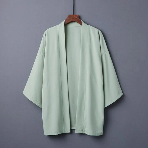 Veste Kimono Uni - Image 7