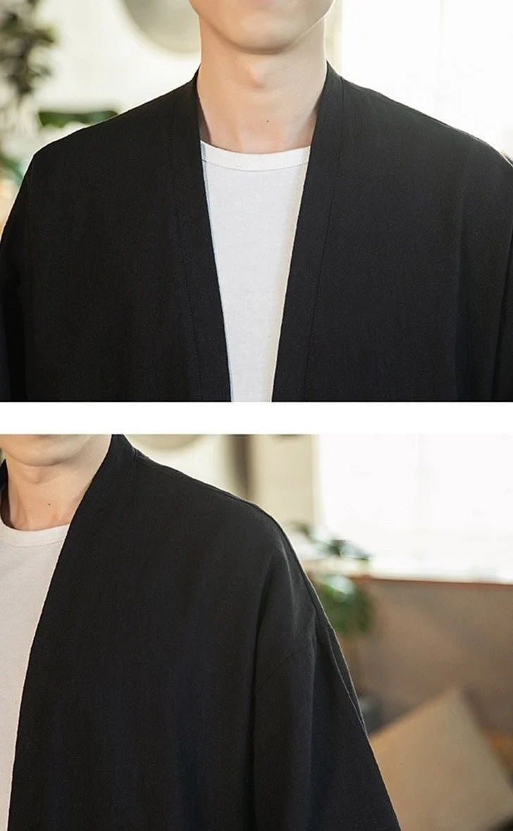 Veste Longue Kimono - Image 4