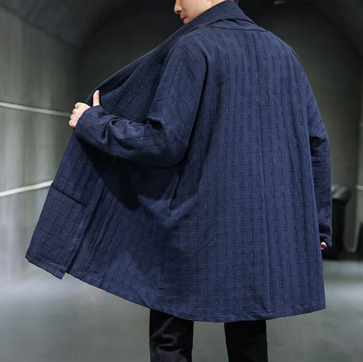 Veste Longue Kimono Homme - Image 11