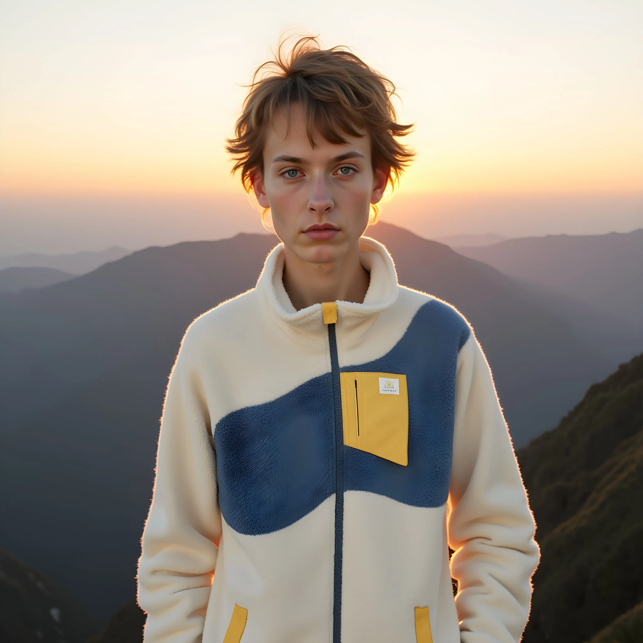Veste Polaire Blanche - Image 2