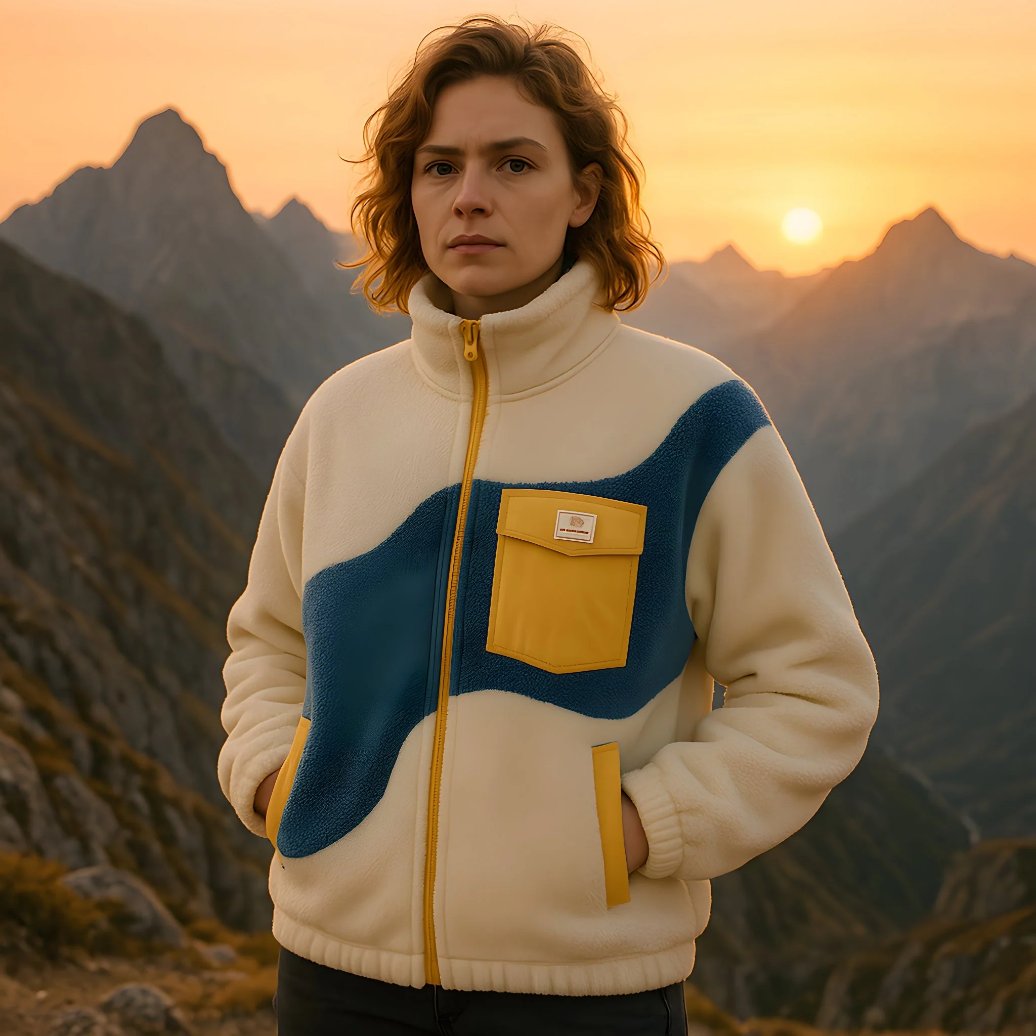 Veste Polaire Blanche - Image 4