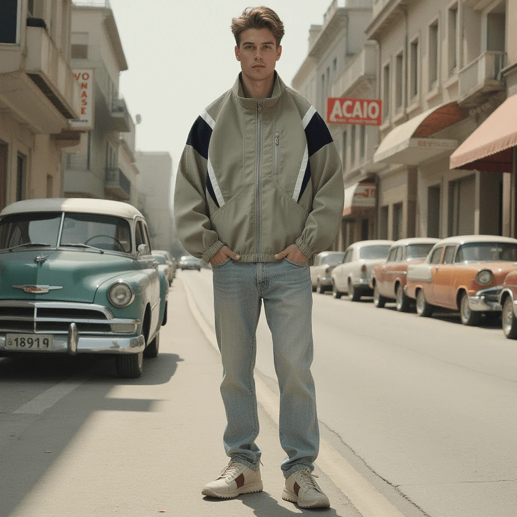 Veste Retro Homme