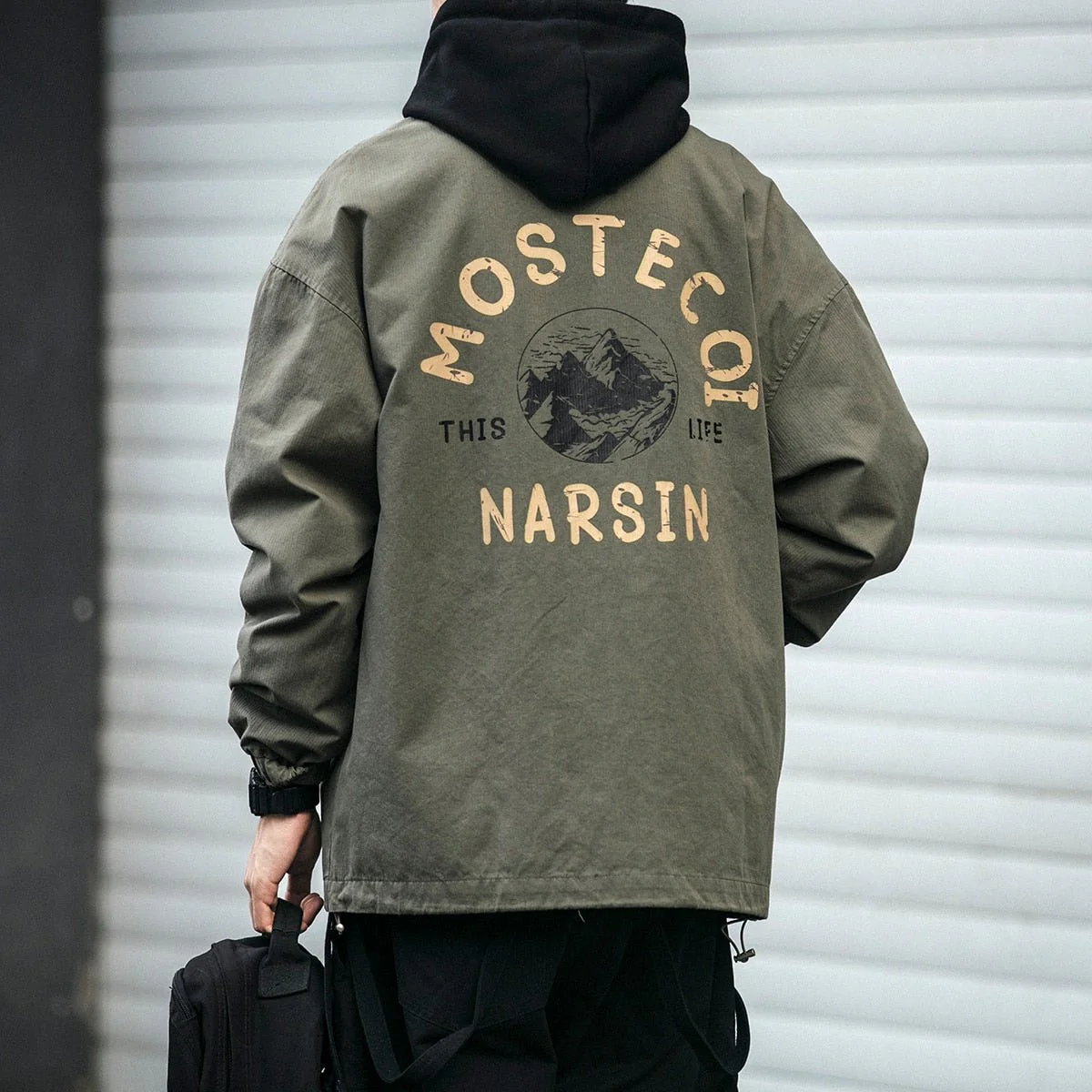 Veste Streetwear Beige - Image 10