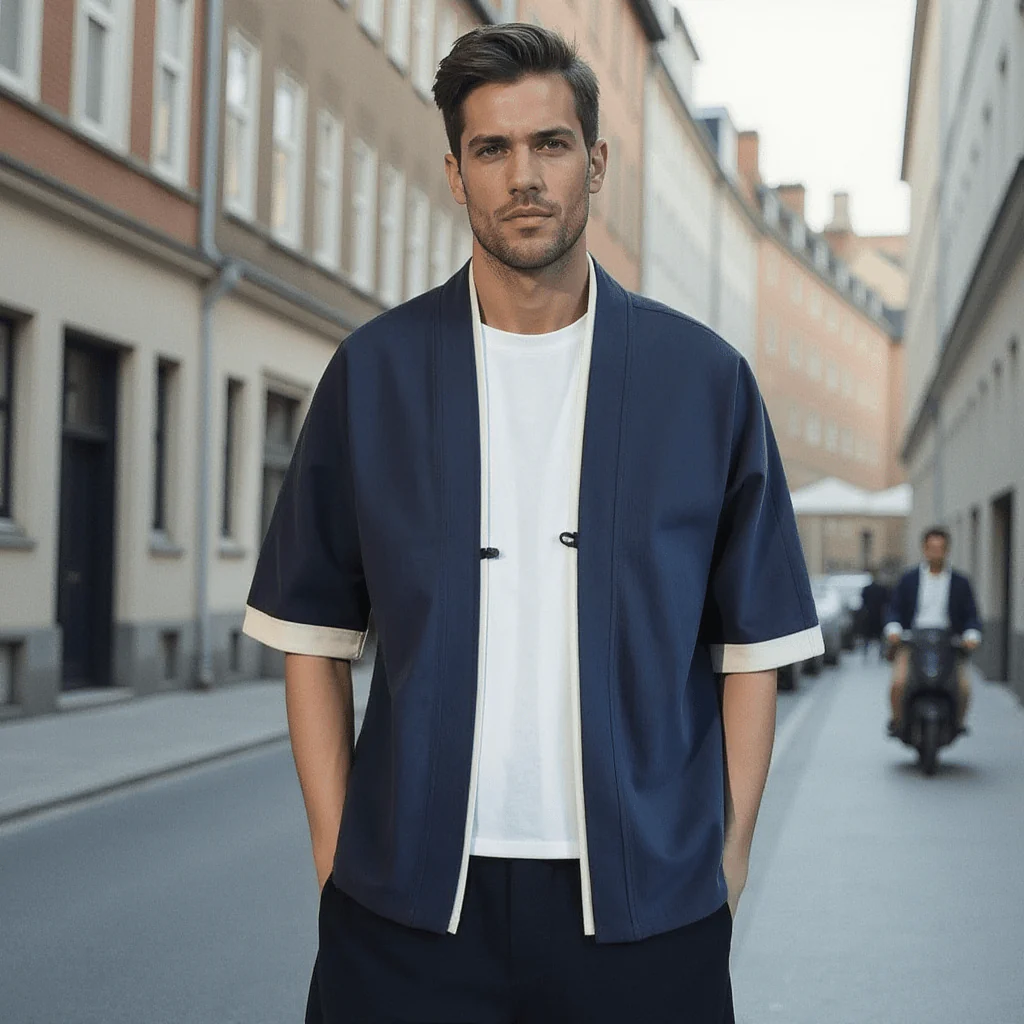 Veste Style Japonais - Image 2