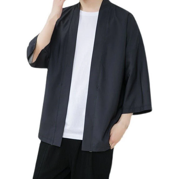 Veste Style Japonais Homme - Image 4