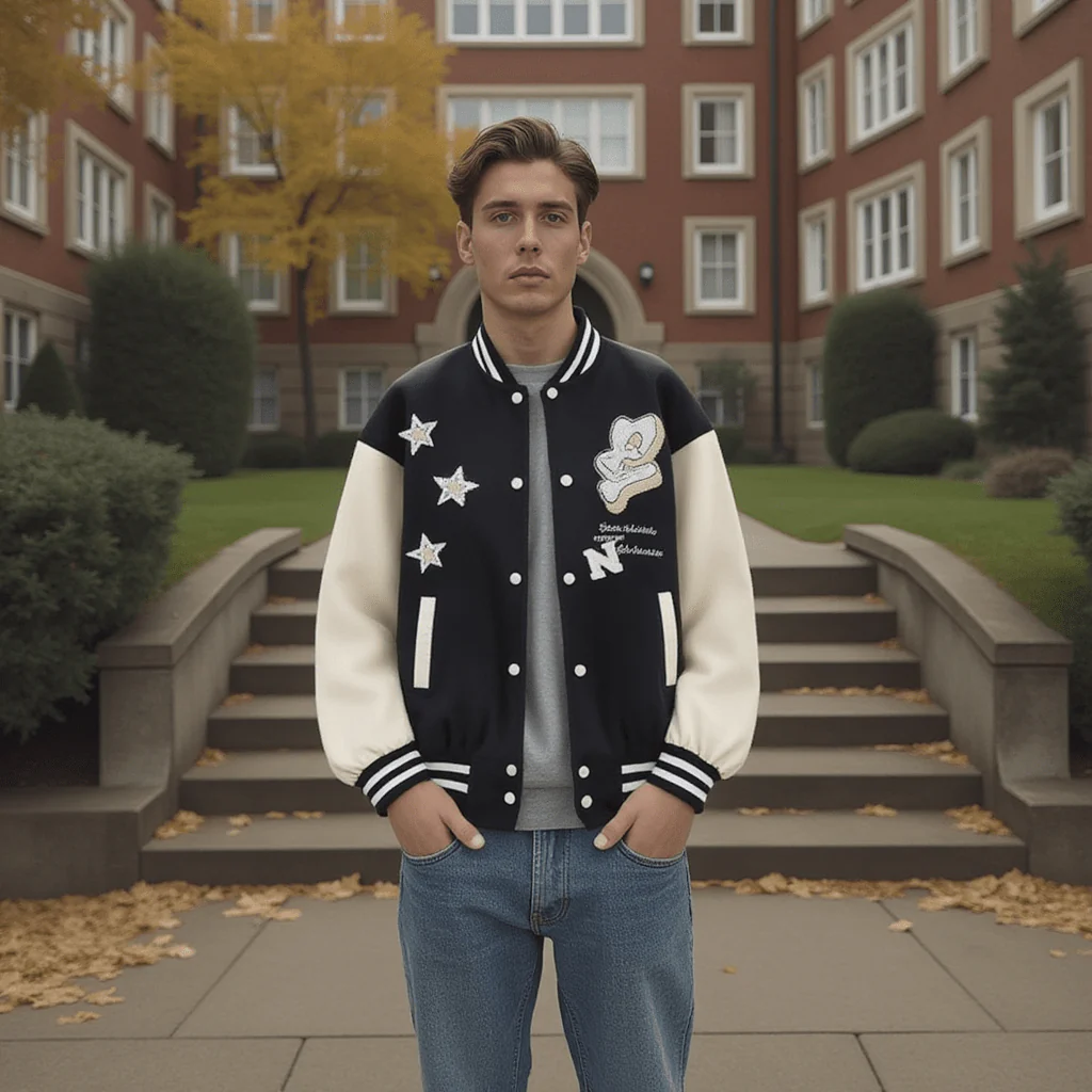 Veste Style Universitaire - Image 2