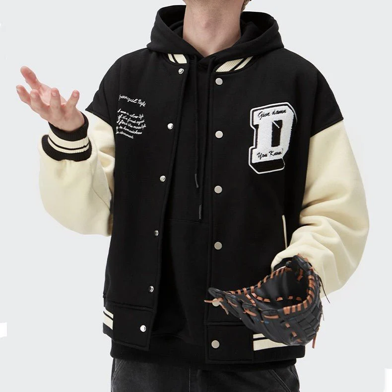 Veste Universitaire Noir - Image 3